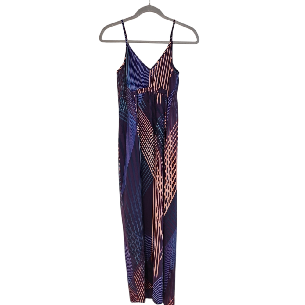 Presley Skye by Anthropologie 100% Silk Long Maxi Dress Size PXS